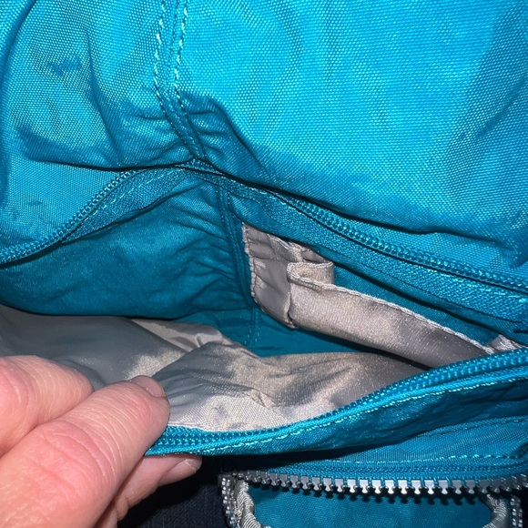 Kipling Blue Backpack Modern Casual Design - Picture 4 of 6